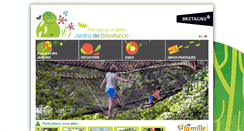 Desktop Screenshot of jardinsdebroceliande.fr